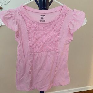 Carter’s girls tee shirt size 6/6X